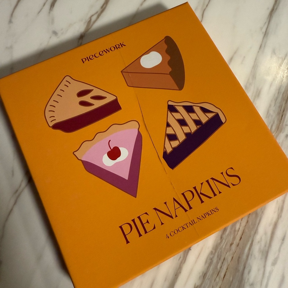 Piecework Pie Napkins Set